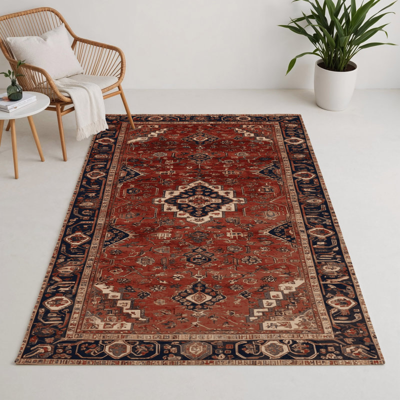 Tapis turc intérieur et extérieur brun, Rectangle 9 pi x 12 pi