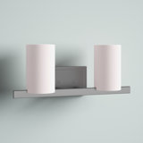 Éclairage pour salle de bain à intensité variable 2 lumières Delvin