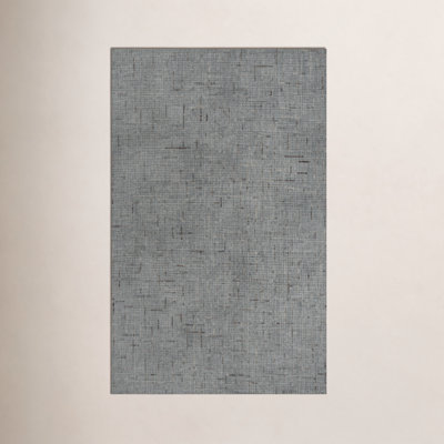 Caryville Light Gray Hand-Tufted Wool Rug