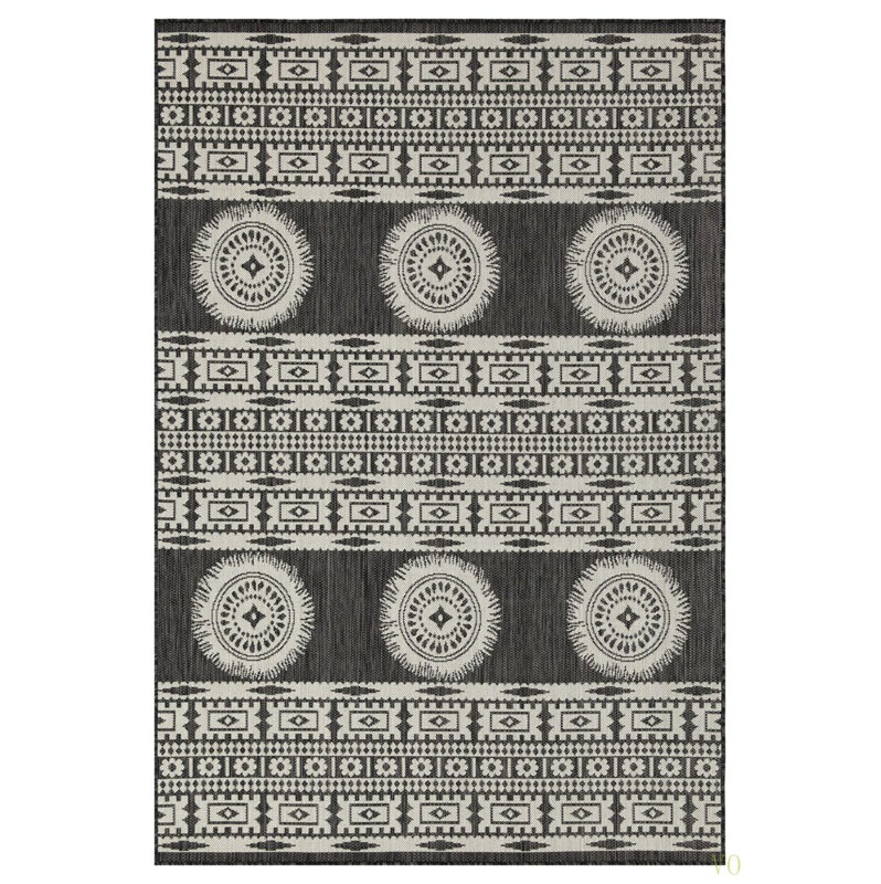Pavillon de jardin permanent en métal 10 po X 10 pi 3 po Tapis intérieur / extérieur, Rectangle 7 pi 10 po x 10 pi 3 po