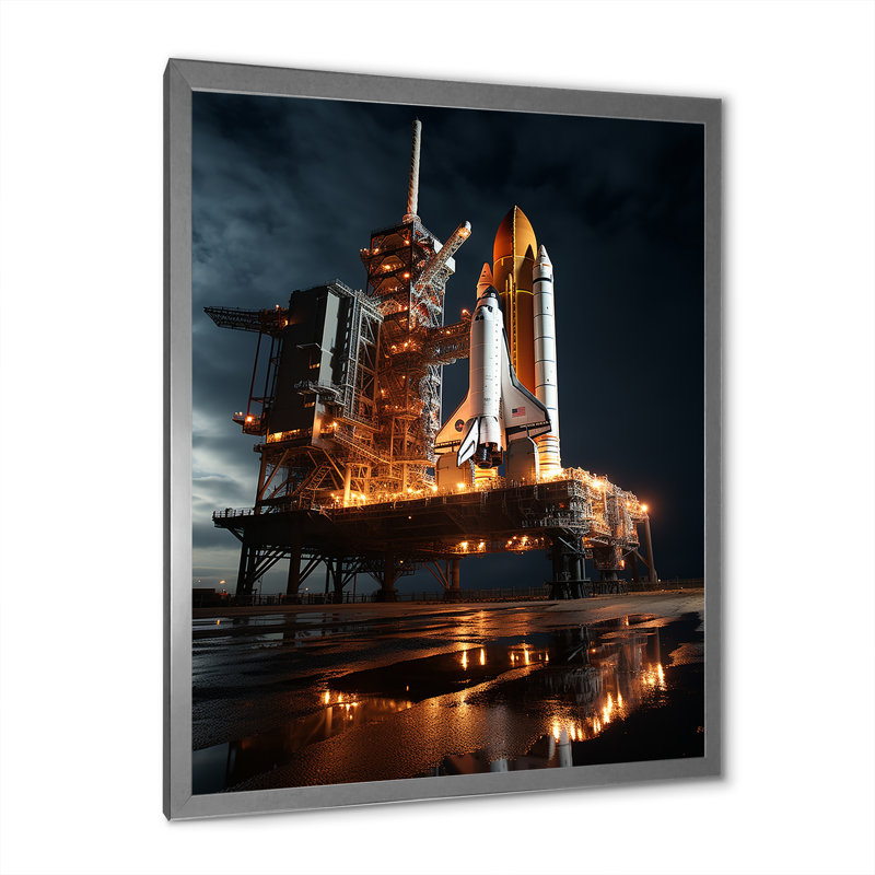 Laureline II, H 40 po x l 30 po x P 1,5 po, Cadre photo argenté