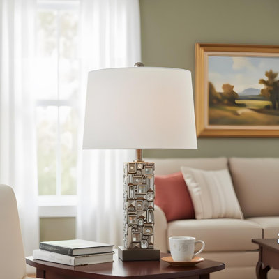 Lampe de table or / bronze 28 po Vidrine