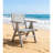 Durable Patio Chaise Lounges, Light Gray Hips, Rustic Design, Outdoor Relaxation