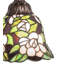Mini-luminaire suspendu Begonia de 8 po de largeur Salazar