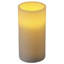 Flat Top LED Wax Pillar, 3x6 Inch
