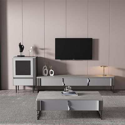 Ensemble de meuble télé moderne et simple