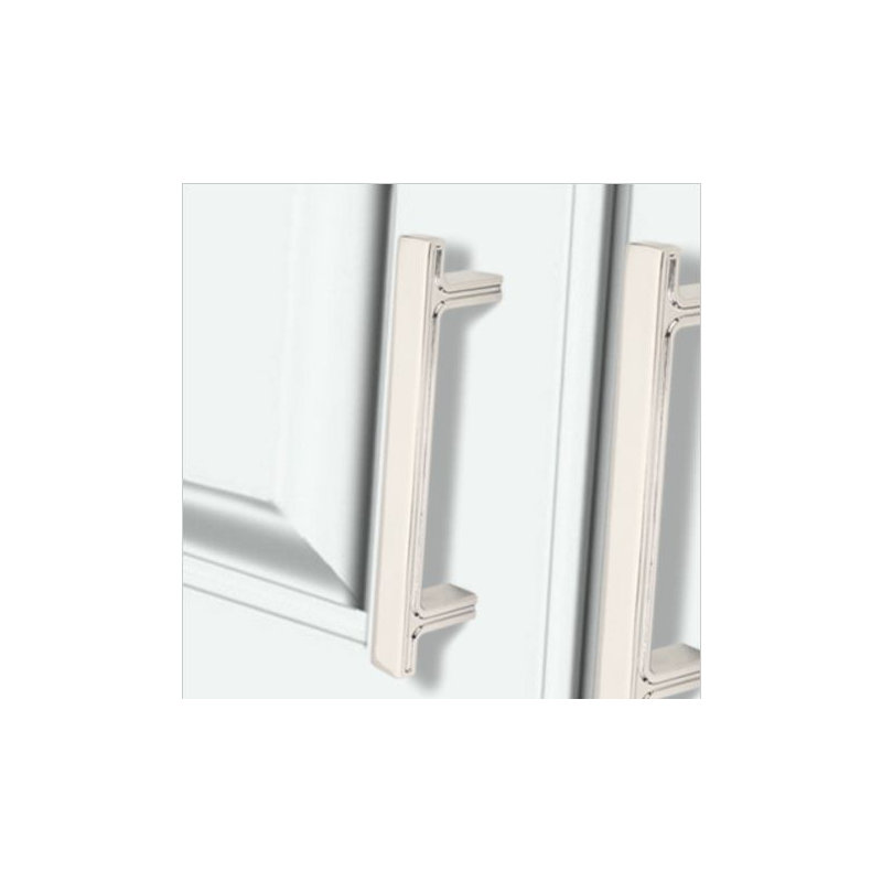 Anwick Bar Pull, Polished Nickel, 9"