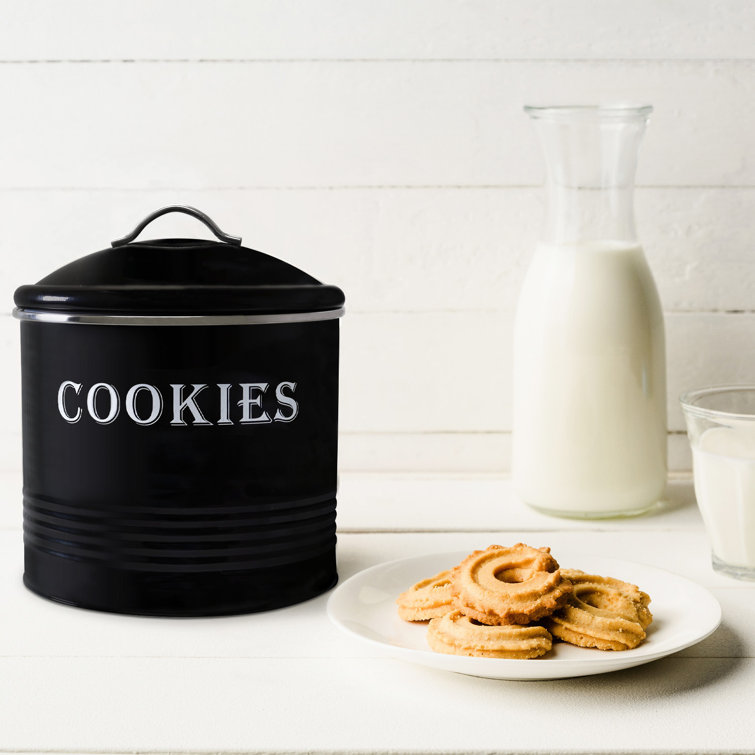 White Cookie Jar With Lid Large Capacity Porcelain Ceramic Kitchenware  Tableware Pantry Cookie