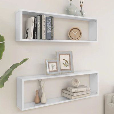 Aycel 2 Piece Cube Shelf