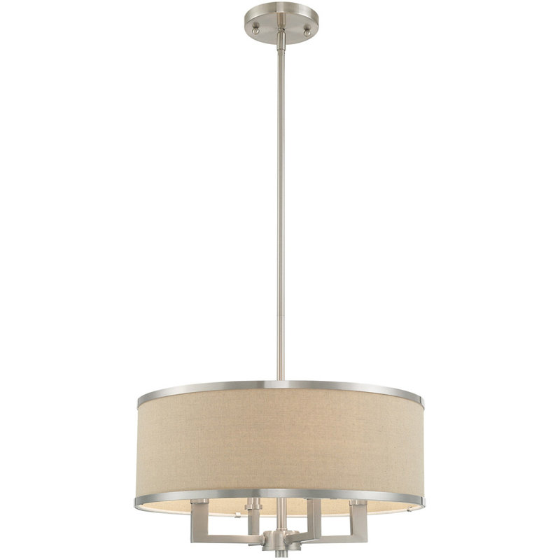 Lustre tambour 4 lumières