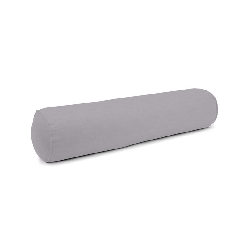 Linen Bolster Pillow Cover & Insert, Orchid, 9" x 48"