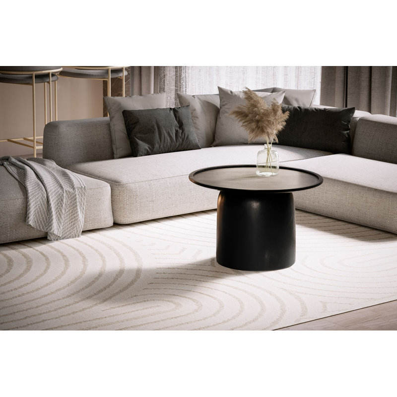 Nisbah Solid Wood Block Coffee Table