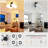 4-light Modern Sputnik Bubble Semi Flush Mount Ceiling Light Opal Glass Globe Shade For Kitchen Island Dining Room Hallway-1675235861