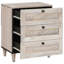 50cm W Solid Wood Bedside Table-1719015801