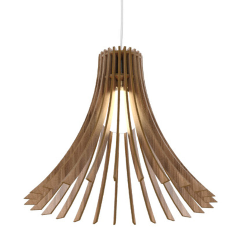 Stecche Di Legno 1 - Light Pendant, American Walnut, American Walnut