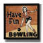 «Have Fun Bowling» par Erin Clark, art mural sur toile-119312088