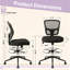 Fauteuil de bureau ergonomique et pivotant sans accoudoirs Jonilda-695283987