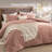 Bedsure Cotton Comforter with Throw Waffle Blanket and Decorative Pillow,Bedding Comforter Sets-110189444-110189448