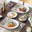 24 Piece Porcelain China Dinnerware Set - Service for 8-1782980669