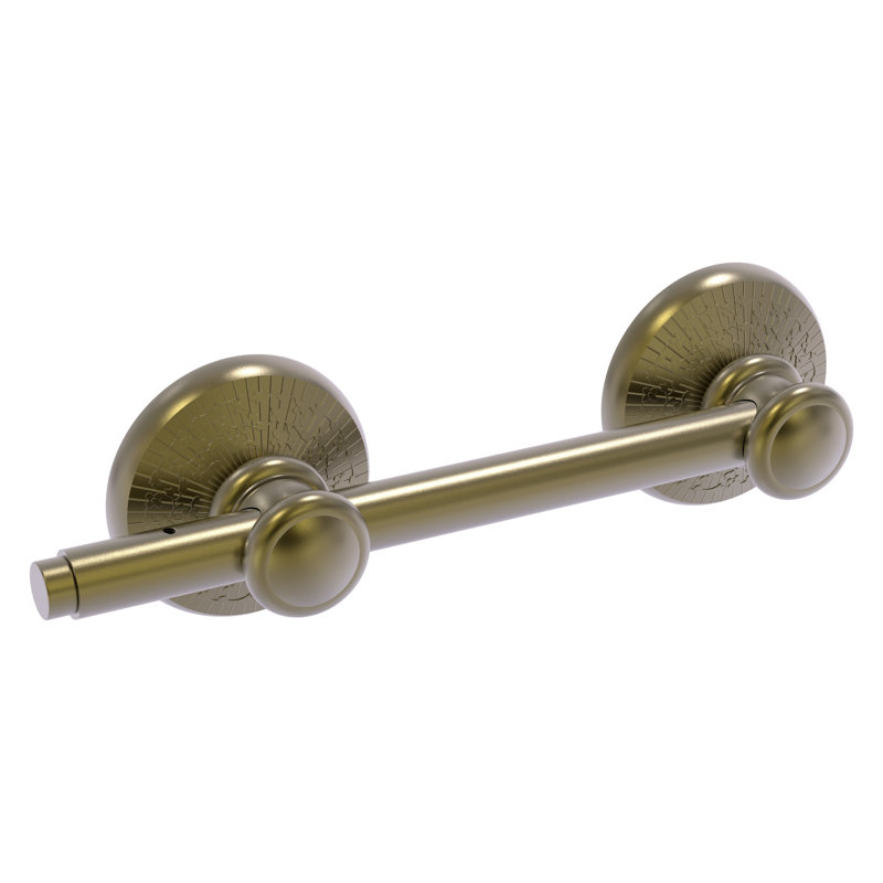 Pop-Out Closet Rod - The Versatile Solution for Temporary Storage, Antique Brass