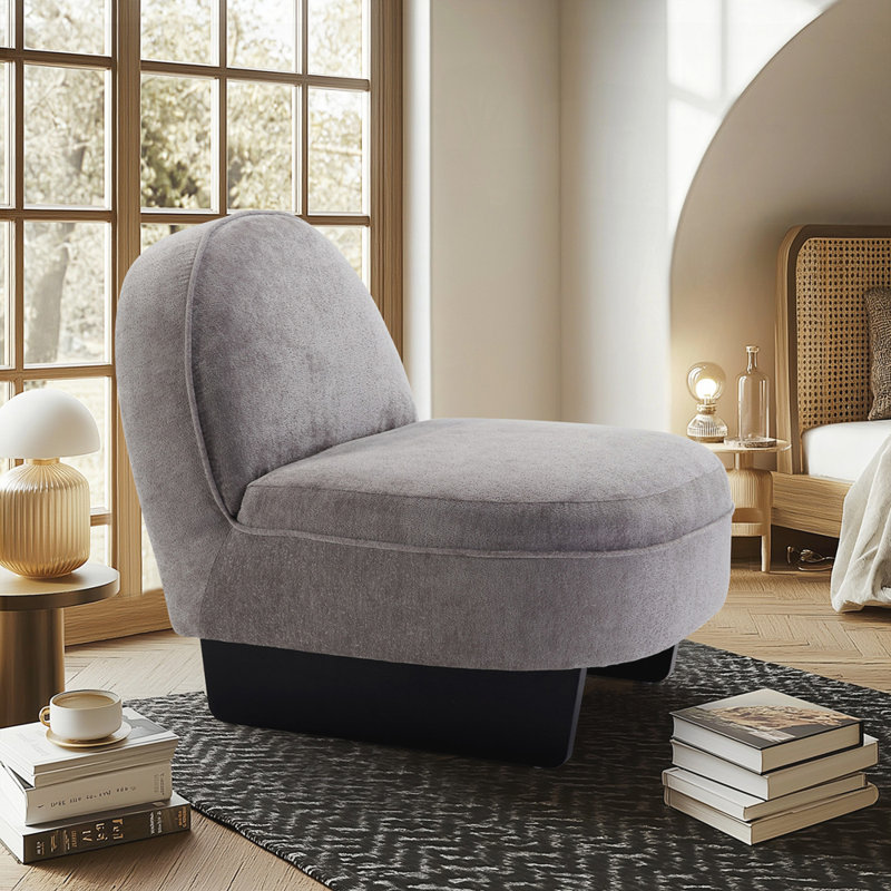 Fauteuil d'appoint Teddy, Gris