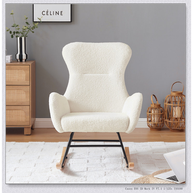 Chaise berçante Teddy