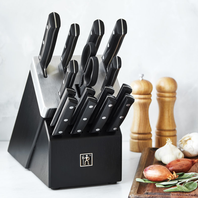 Henckels Solution 16-pc Self-Sharpening Knife Block Set