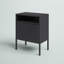 Table de chevet en métal Zander-41500951