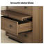 Commode 6 tiroirs avec tablette coulissante Farmhouse