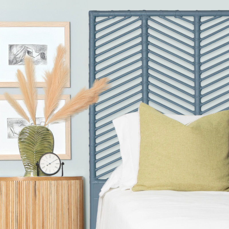 Liam Headboard, Regatta Blue, Double