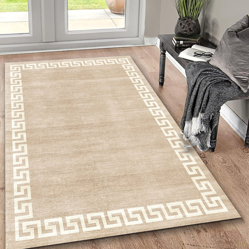 Tapis lavable antidérapant 5 pi x 7 pi