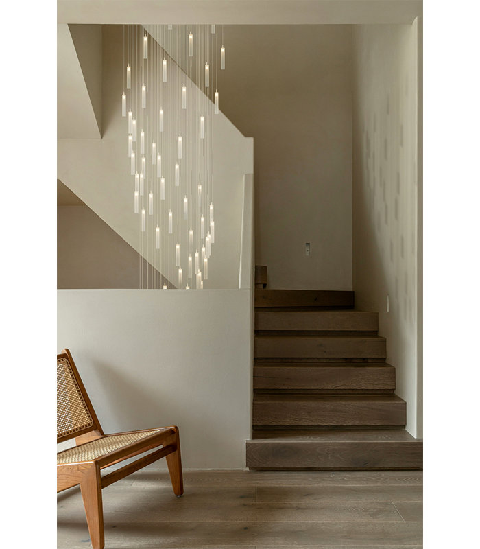 Lustre Loci Swirl 72, Noir mat