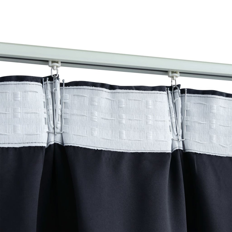 Brandon-Leigh Blackout Curtain Pair, 140 x 175cm