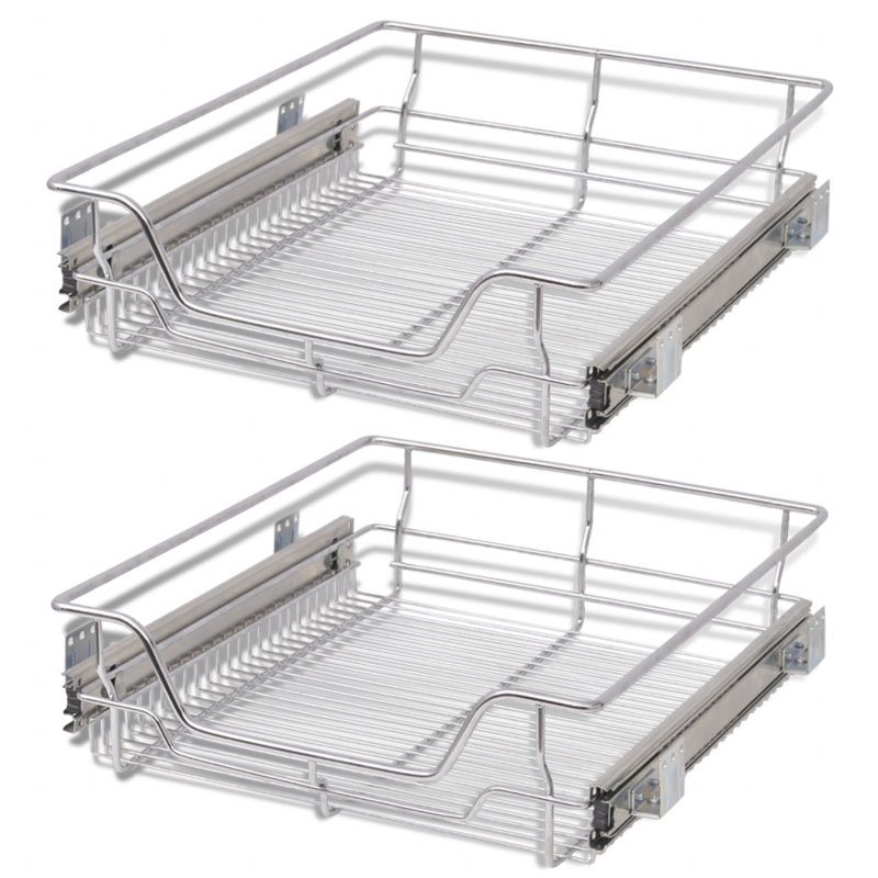 Pull-Out Wire Under Shelf Basket