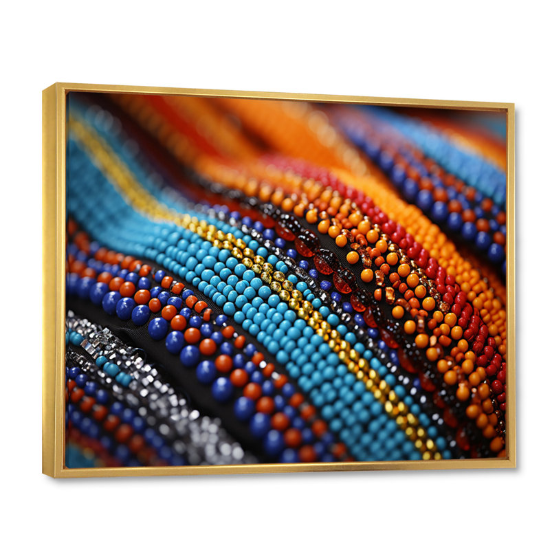 Tribus d'Afrique, perles de Samburi I - tribus d'Afrique, impressions sur toile, H 12 po x l 20 po x P 1 po