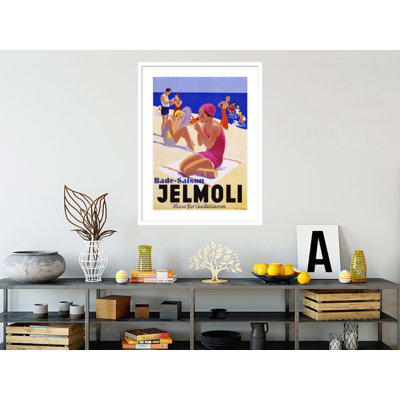 Affiche Bade-Saison Jelmoli par Inconnu, impression numérique sur toile