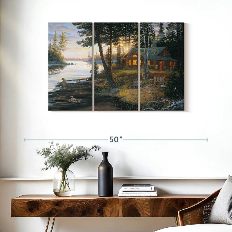 Lilie Last Embers, 24" H x 38" W