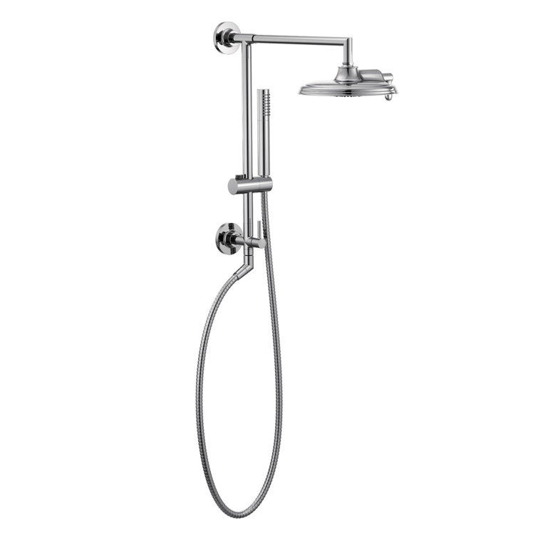 Isabel Multi Function Fixed Shower Head with Immersion