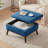 Jadier 28.35'' W Upholstered Rectangle Ottoman with Storage-80279713