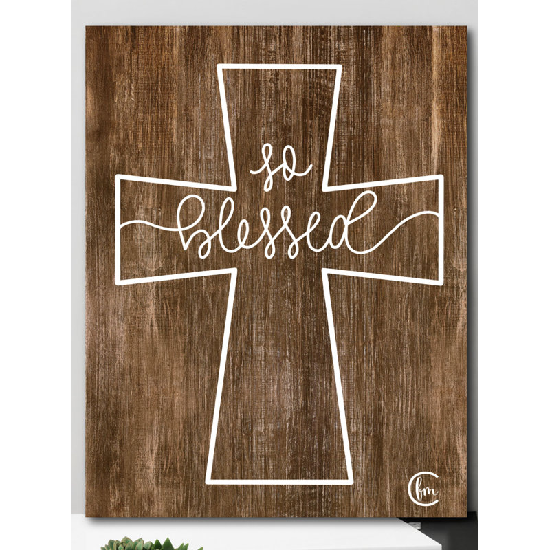 Blessed Gallery Wrapped Canvas Decorative Accent