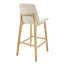 Amar Bar Stool In Fabric And Natural Ash Base - Set Of 1-952836596