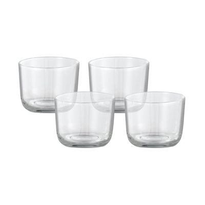 Ensemble de porte-votives en verre 4 pièces
