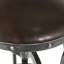 Tabouret de bar pivotant à hauteur réglable Oswalt-17838823