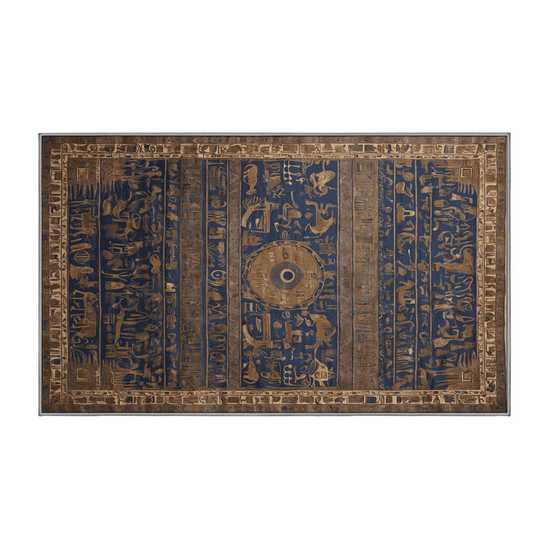 Machine Washable Gray Area Rug, Rectangle 5' x 7'