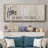 Home- Framed Canvas