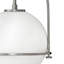 Luminaire suspendu Arie avec abat-jour sphérique-1000846284-1000846285
