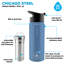 Bouteille d'eau GROSCHE Chicago Steel Infusion-83655464-83934947