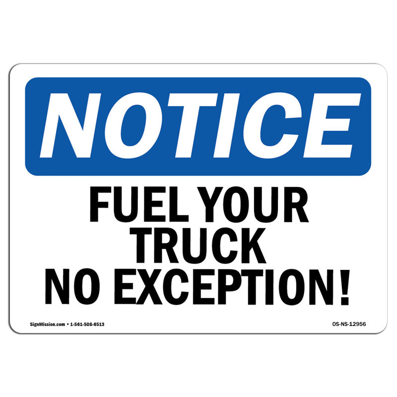 Alimentez votre camion sans exception!, H 18 po x l 24 po x P 0,1 po