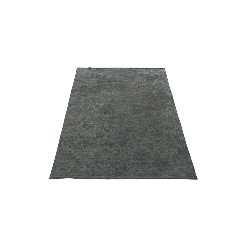 Rodnell Rectangle Vintage Look Cotton and Viscose Indoor / Outdoor Area Rug, Rectangle 6'6" x 9'10"