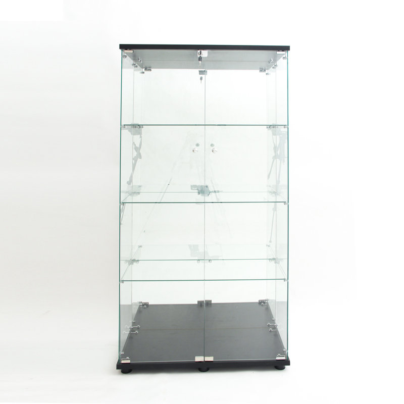 Vitrine en verre trempé